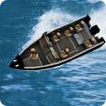 Logo of Water Boat Driving Racing Simulator android Application 